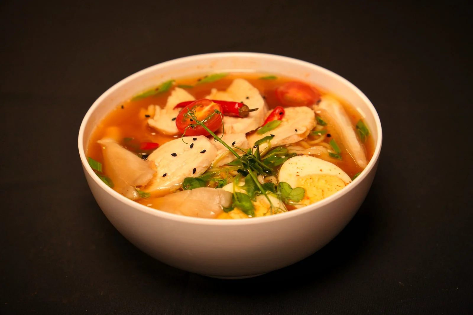 Рамен с курицей